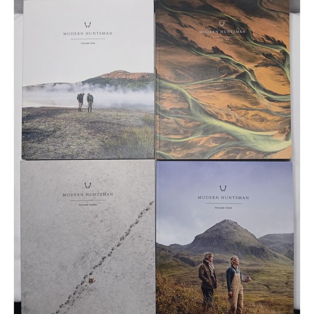 Modern Huntsman Volumes 1-4 Complete Early Issue Set - Conservation & Hunting